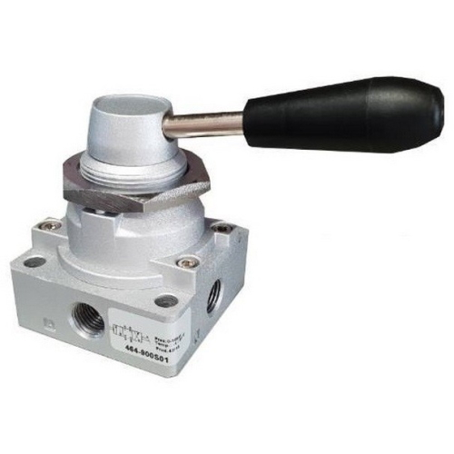 Ручной распределитель Camozzi 464-900S01 золотниковый 4/3, серия 4 Ручной распределитель Camozzi 464-900S01 золотниковый 4/3, серия 4