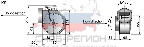 Принципиальная схема установки RFE 140 LKR