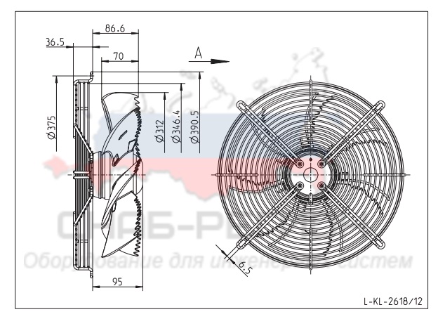 Купить Вентилятор Ziehl-Abegg FN031-4ED.WD.A7 осевой Купить Вентилятор Ziehl-Abegg FN031-4ED.WD.A7 осевой