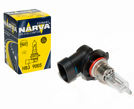 Автолампа HB3/P20d 12V 65W NARVA American types галоген 48005 Автолампа HB3/P20d 12V 65W NARVA American types галоген 48005