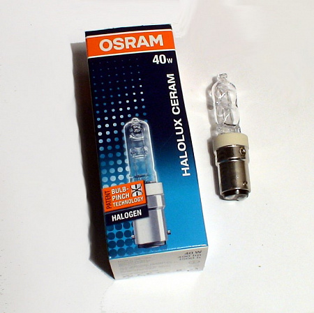 Лампа галогенная OSRAM 64492 ECO Halolux Ceram 60W 230V B15d прозрачная l67 d14 Лампа галогенная OSRAM 64492 ECO Halolux Ceram 60W 230V B15d прозрачная l67 d14